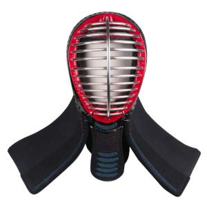武道園PRO 剣道 防具 面 単品 飛翔 5ミリミシン刺 人工皮革仕立て 送料