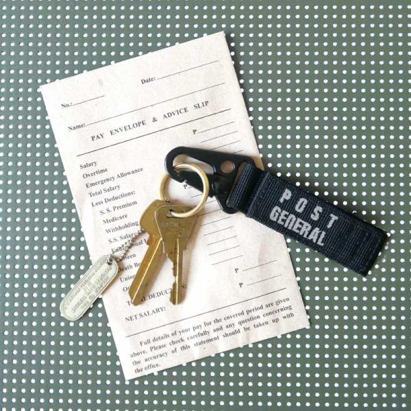 POST GENERAL ポストジェネラル ハンギングキーホルダー HANGING KEY HOLD...