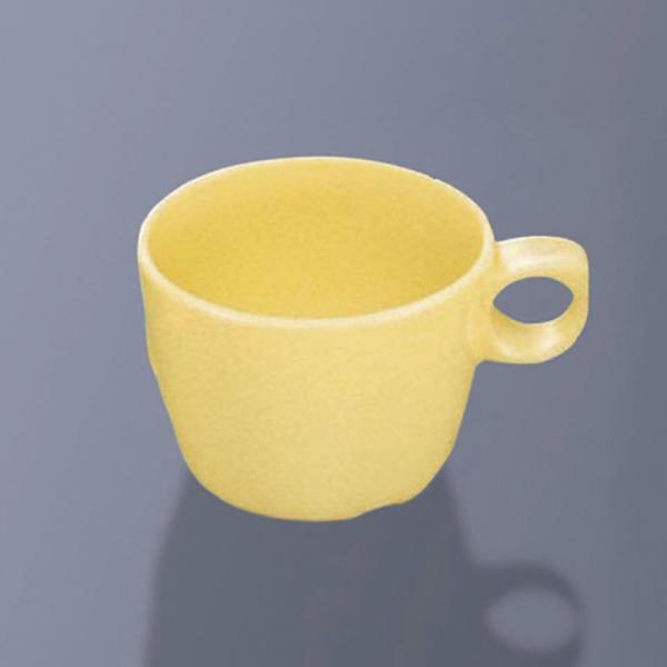 ポリプロピレン 柄付コップ PP食器 クリーム C-1C(103×80×H60mm 210cc)三信...