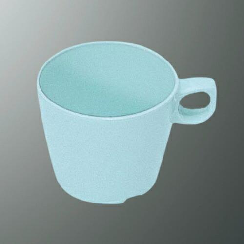 ポリプロピレン 柄付コップ PP食器 ブルー C-9B(103×80×H69mm 220cc)三信化...