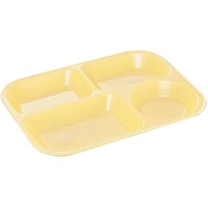 ポリプロピレン 角ランチ皿 PP食器 クリーム ...の商品画像