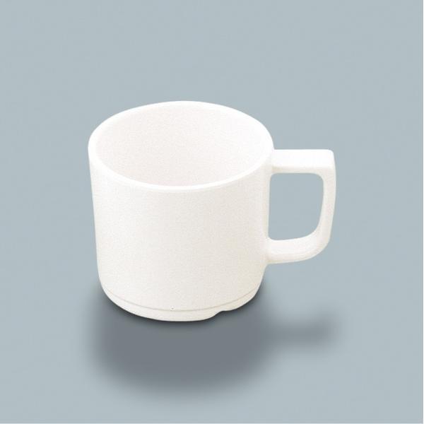 メラミン マグカップ ふる里 ホワイト MC-18W(107×80×H70mm 250cc)三信化工