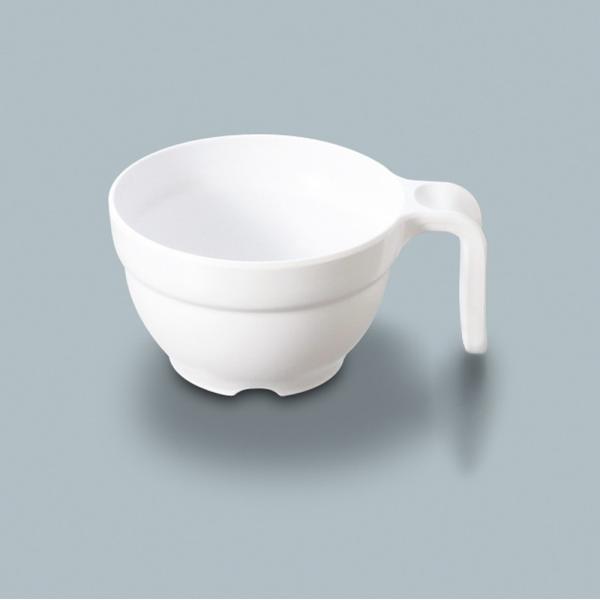 メラミン スープカップ ふる里 白雪 MC-80SW(95×120×H58mm 240cc)三信化工