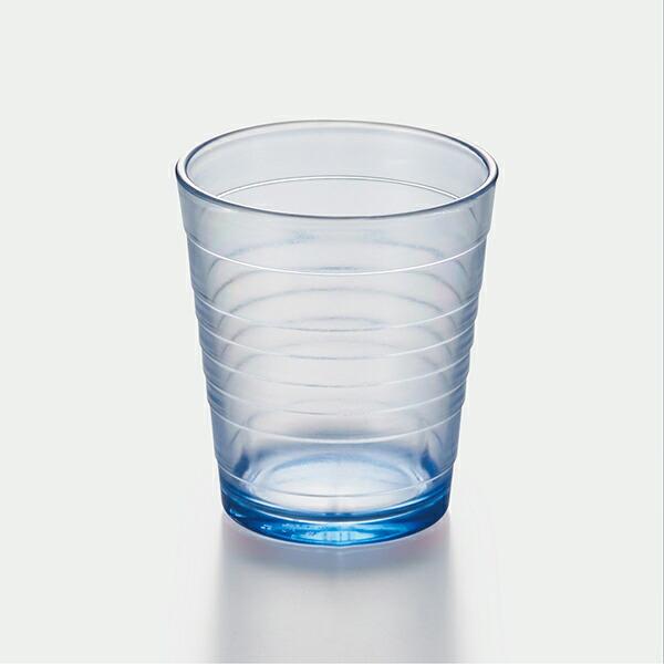 ポリカーボネート コップ スプラッシュ アクアブルー PC-80AQB(75φ×H85mm 225c...