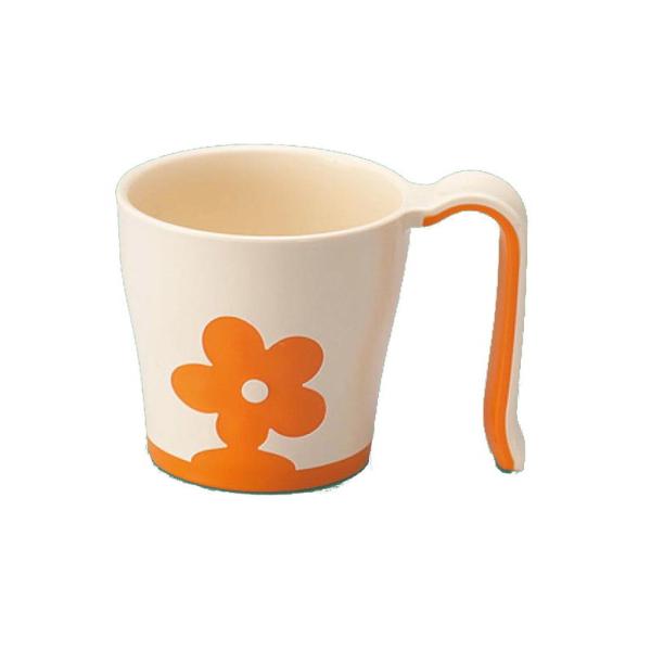 ポリプロピレン マグカップ ユニバーサル UDマグ オレンジ UPC-180NO(114×80×H8...