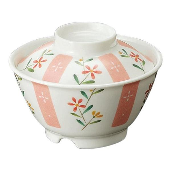 メラミン 飯碗 小 (身) 花短冊  A45BHT(123φ×H65mm 400cc)国際化工（マル...