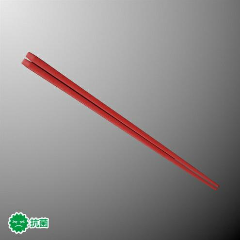PBT 22.5cmPBT箸 マット朱  H72MTR(225mm)国際化工（マルケイ）