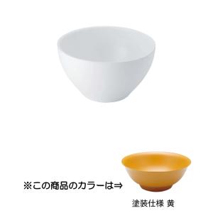 メタル丼ミーニ 塗装仕様 黄 カンダ(C1-0112-0805) 適正容量600cc 食器 ステンレス製 made in 燕三条 (99102)｜kyoeinet