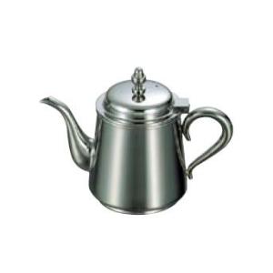 送料無料 卓上用品 ティー・お茶・紅茶用品 ポット ステンレス製 UK18-8　B渕ティーポット　5人用(670cc)(EBM24-1)(1257-2)｜kyoeinet