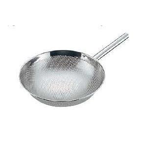 そば揚・すくい網・すくいざる 26cm エコクリーン UK18-8ステンレス製