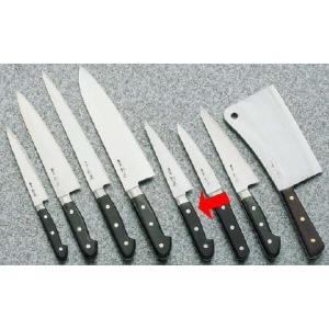 送料無料 包丁・ナイフ 杉本　（全鋼）包丁　骨すき（片刃）　14cm　2215　(1-0318-15...
