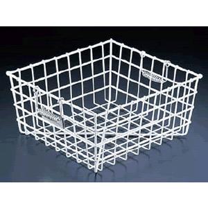 食器かご 給食道具 抗菌ナイロンコーティング食器篭A型 小（405×305