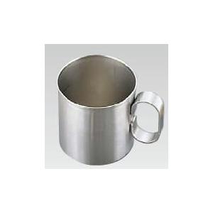鉄板焼・お好み焼き用品 IKD　18-8ステンレス製　抗菌コップ　φ76×H80　(1-1012-1...