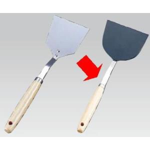 鉄板焼・お好み焼き用品 SA　オリーブ　ナイロン起し金　100×80　全長272　(1-1011-1...