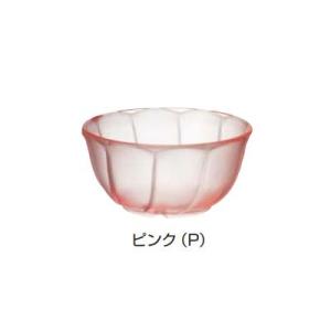 Daiwa|プラスチック食器|透明食器|社員食堂|飲食店 10点セット 8cmクリアボール　ピンク(Ф80×H39mm・110ml)　(台和)[PC-31-P]｜kyoeinet