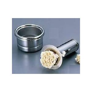 鉄板焼・お好み焼き用品 18-0ステンレス製　スライド式　油引セット　大（φ80×H130）(1-1...