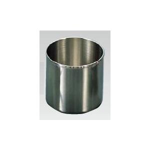 鉄板焼・お好み焼き用品 18-8ステンレス製　手なしコップ　8cm（φ80×H80）　(1-1012...