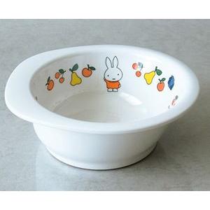 【10点セット】メラミン子供用食器 ミッフィー miffy＆fruits ボール13 (130×122×45mm・260cc) 関東プラスチック工業［M-563FR］　業務用 保育園・幼稚園向け｜kyoeinet