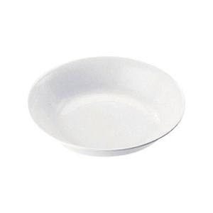子供用 おやつ皿 高強度磁器 フルーツ皿 直径139mm ホワイト WH-015 (9-2439-0901)｜kyoeinet