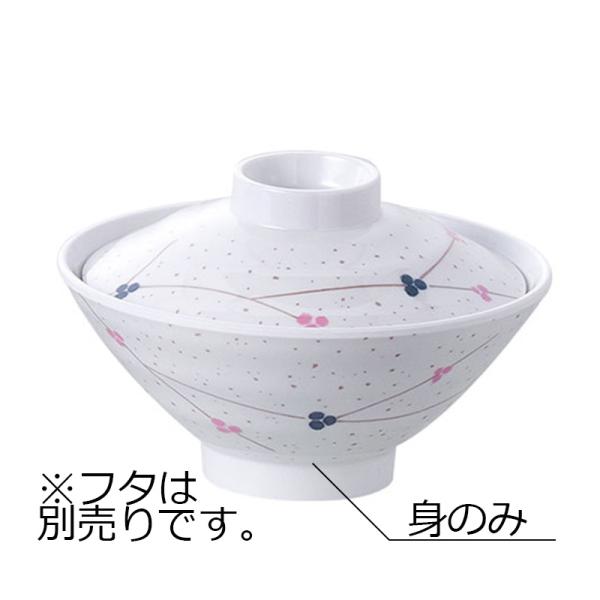 メラミン製 飯茶椀 身 花暦(φ125×H56mm・260ml) 信濃化学/shinca[113-M...