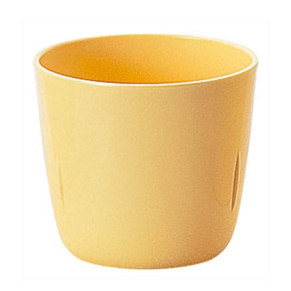ポリプロ製 丸形湯呑 レモン(φ80×H70mm・240ml) ポリプロウェア　信濃化学/shinc...