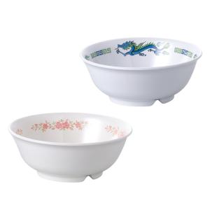 メラミン製 麺鉢大 2柄(華/龍門)(φ193×H75mm・1250ml) 信濃化学/shinca[640]｜kyoeinet