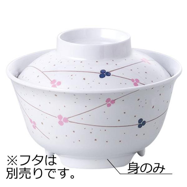 メラミン製 飯丼大 身 花暦(φ140×H74mm・620ml) 信濃化学/shinca[650-M...