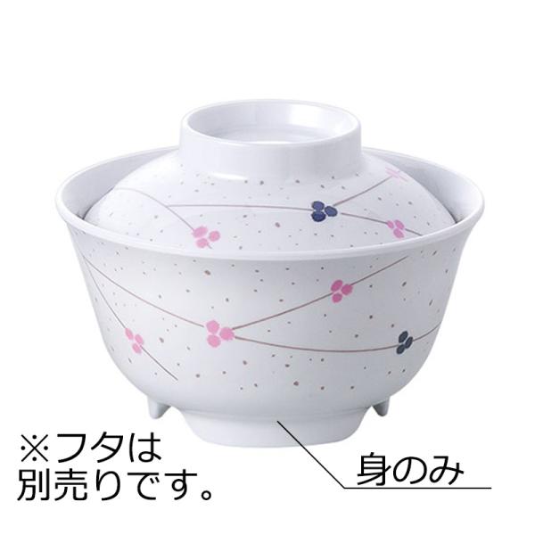 メラミン製 飯丼小 身 花暦(φ126×H67mm・450ml) 信濃化学/shinca[652-M...