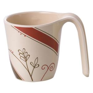 ポリプロ製 ライフコップ ストレート (目盛付) 身 乳白(φ77(取っ手含む