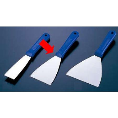 プラ柄サーモ スパテュラ 68675  パン 生地作り お菓子作りに ステンレス製ヘラ (1-106...