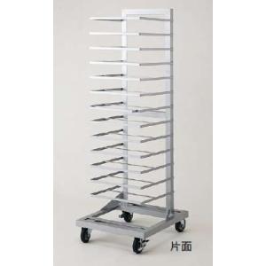 C(7353) 業務用 トンボラック 天板ラック 片袖 片トンボ 13段