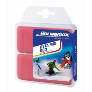 HOLMENKOL ホルメンコール (24114) RACINGワックス ベータミックスレッド 2×35g スキー スノーボード兼用 メンテナンス用品