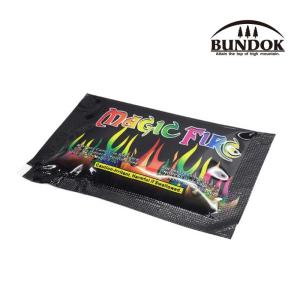 BUNDOK バンドック (BD-362) マジックファイヤ アウトドア キャンプ レジャー バーベキュー 余興 遊び 七色 炎｜kyoeisports2