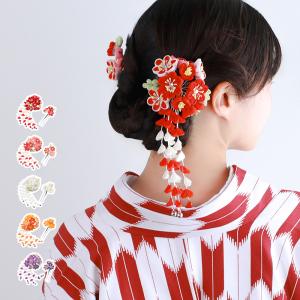 (髪飾り つまみ 7W) 髪飾り 成人式 つまみ細工 セット