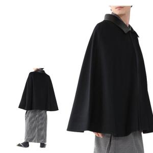 (メンズケープ 9439) 着物 コート 冬 ケープ カシミア