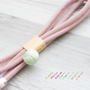 (小田巻付き 帯締め) 帯締め 小田巻付き パステルカラー