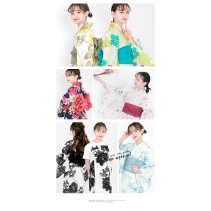 1人で簡単着付け 【 ワンピース浴衣 2点セッ...の詳細画像2