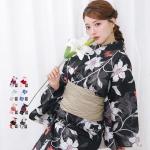 Prices down2）浴衣 レディース 絞り 単品 紺 「紺色 蝶」絞り浴衣