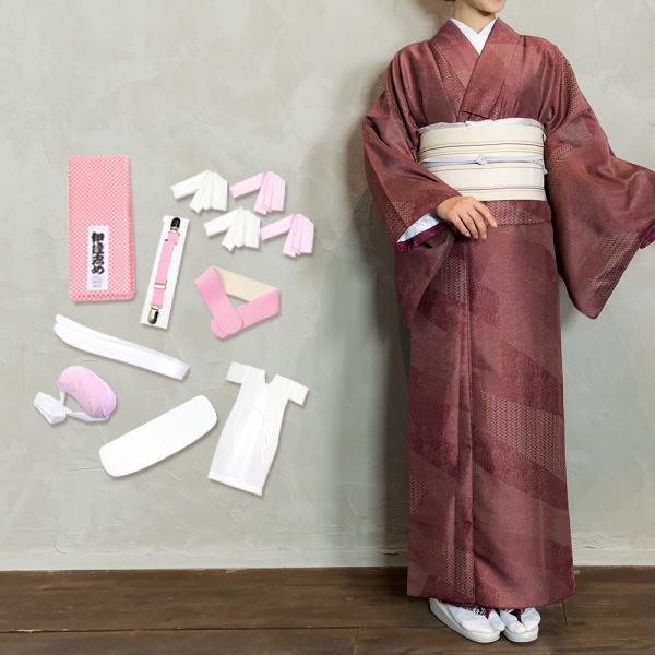着付け10点 着物 着付けセット 着付け小物セット 留袖 訪問着 小紋 卒業式(rg)
