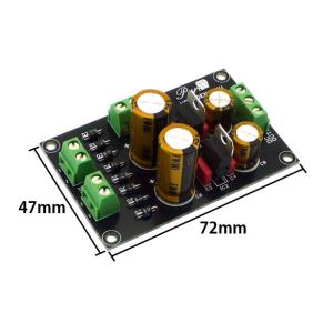 WP-PDEN12VW プリアンプ用±電源基板完成品の詳細画像1