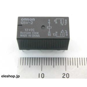 G5V-2 DC12V 基板用リレー 2回路2接点の詳細画像1