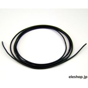 SI-AWG18-2M-BK シリコンワイヤーより線 L-2m AWG18 (黒)｜kyohritsu