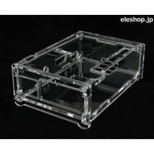 RASP-CASE-CL Raspberry Pi 3/2/B＋対応アクリルケース クリア