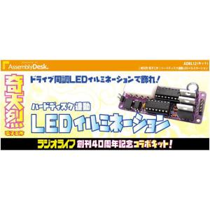 ADRL12 【奇天烈電子工作】ハードディスク連動LEDイルミネーション