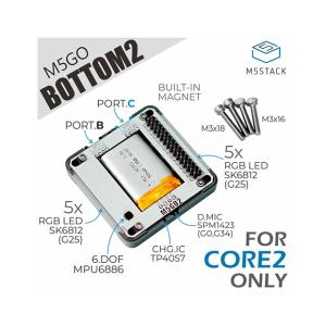 M5STACK-A014-C M5GO Bot...の詳細画像1