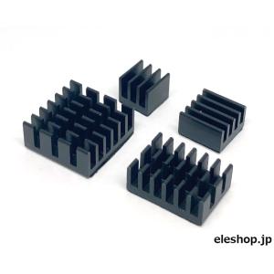 HET-PI4B-4SET Raspberry Pi 4 model B 用ヒートシンクセット