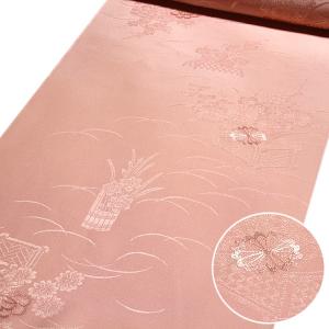 正絹 絞り 反物 振袖 長襦袢 送料無料 手絞り 梅 未仕立て 新品 黄色