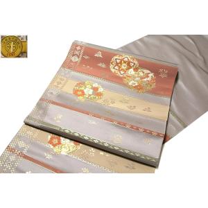 平和屋着物●西陣　川島織物　九寸名古屋帯　更紗花文　金銀糸　正絹　逸品　DABD2079du 2026年最新】Yahoo!オークション -平和屋 川島織物の中古品・新品・未