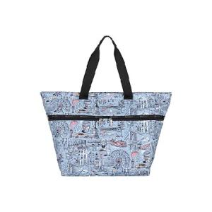 【並行輸入品】レスポートサック カーリン ジップトップ トートバッグ, The Boroughs Blue, One Size