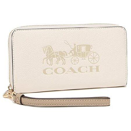 コーチアウトレット 長財布 ホワイト イエロー レディース COACH C3548 IMSQQ 並行...